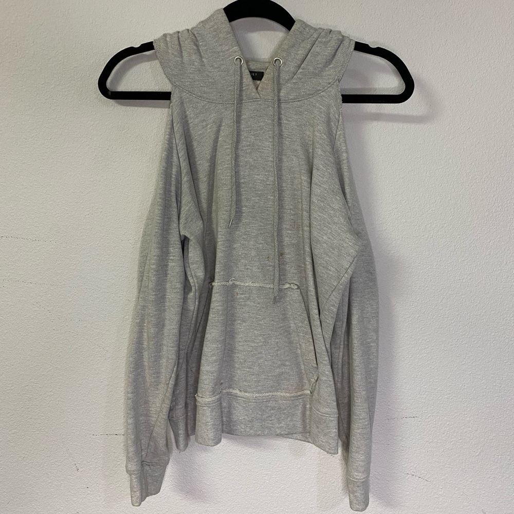 Cold Shoulder Hoodie